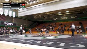 125 lbs Ben Aranda, Cleveland State vs Ben Monn, George Mason