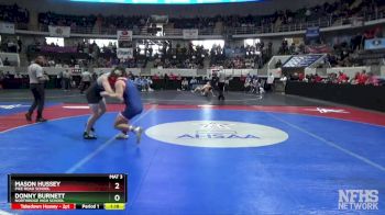 6A 175 lbs Semifinal - Donny Burnett, Northridge High School vs Mason Hussey, Pike Road School