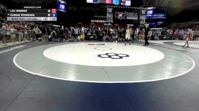 113 lbs Quarters - Loc Webber, OH vs Oumar Tounkara, NY