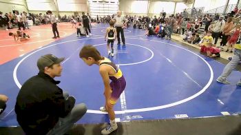 64 lbs 3rd Place - Daxton Stewart, Vian Wrestling Club vs Levi Wagnon, Broken Arrow Wrestling Club