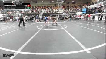 140 lbs Quarterfinal - Channing Dunn, Kingfisher YellowJackets vs Erik Marquez, OKC Saints Wrestling
