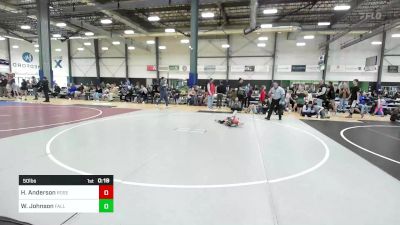 50 lbs Consi Of 4 - Hudson Anderson, Roseburg Mat Club vs Wyatt Johnson, Fallon Outlaws WC