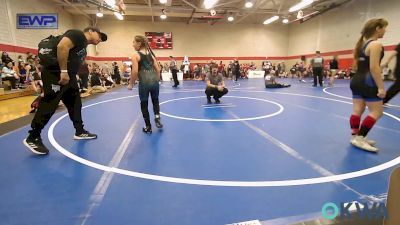 88 lbs Rr Rnd 3 - Zoie Gregory, Tulsa Blue T Panthers vs Jordan Rasberry, Mojo Grappling Academy