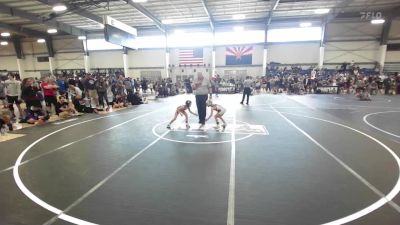 52 lbs Final - Allie Brasfield, Bear WC vs Sier Del Real, Pomona Elite