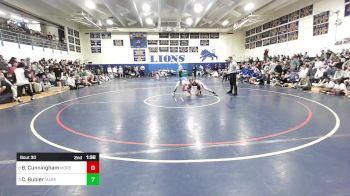 150 lbs Quarterfinal - Lucas Libby, Mountain Valley vs Hunter Wormwood, Oxford Hills
