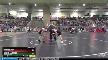 AA 120 lbs Champ. Round 1 - Coen Lovin, Maryville vs Chris Gardner, Dickson County