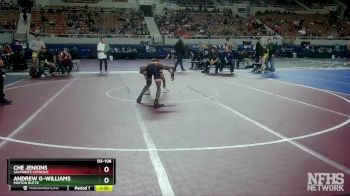 D3-106 lbs Quarterfinal - Che Jenkins, Salpointe Catholic vs Andrew G-Williams, Poston Butte