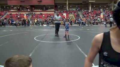 61 lbs 3rd Place Match - Fisher Warren, Triumph vs Champ Breeden, WR - Topeka Blue Thunder