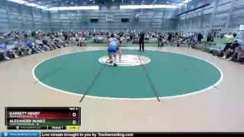 285 lbs Quarterfinals (8 Team) - Garrett Henry, Oklahoma Blue FS vs Alexander Nunez, Team Missouri Blue