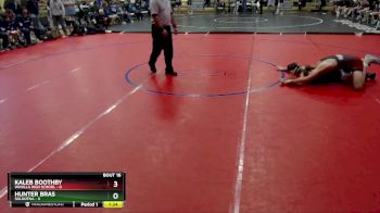 160 lbs Round 4: 10:30am Sat. - KALEB BOOTHBY, Wasilla High School vs Hunter Bras, Soldotna