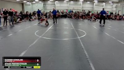 48 lbs Round 6 (8 Team) - Gunner Kowalski, Killer Elite vs Ethan Panyavuthiler, Warhawks Wrestling