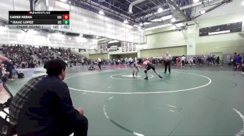 157 lbs Champ. Round 1 - Caden Keena, Grant vs Isaac Lopez, SYLMAR