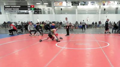 118 lbs Consi Of 16 #2 - Tommy Bjorkgren, Tewksbury vs Anthony Picozzi, Iron Faith WC