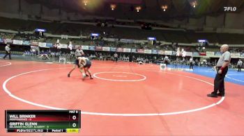 113 lbs Champ Round 1 (16 Team) - Will Brinker, Independence vs Griffin Glenn, Delaware Military Academy