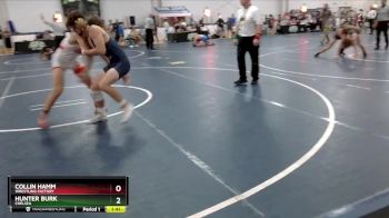 130 lbs Cons. Round 2 - Collin Hamm, Wrestling Factory vs Hunter Burk, Chelsea