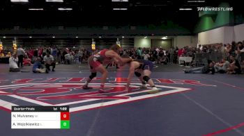 170 lbs Quarterfinal - Noah Mulvaney, WI vs Abraham Wojcikiewicz, IL