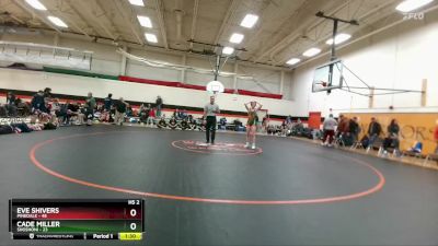 120B Round 2 - Eve Shivers, Pinedale vs Cade Miller, Shoshoni