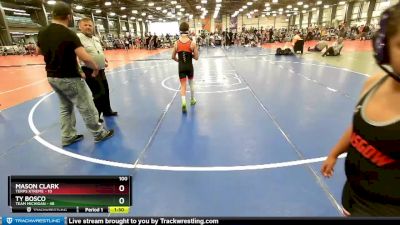 100 lbs Rd# 2 10:30am Friday - Kam Bedel, Team Michigan vs Christopher Mattox Jr, Terps Xtreme