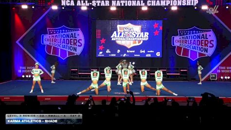 Karma Athletics - Shade [2026 L3 Senior - D2 - Small - A Day 2] 2026 NCA All-Star National Championship