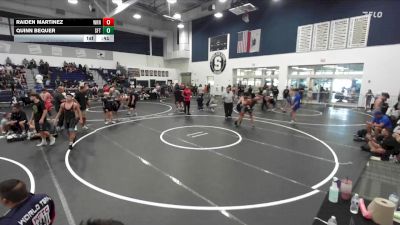 132 lbs Cons. Round 4 - Quinn Bequer, Villa Park High School vs Raiden Martinez, Reign WC