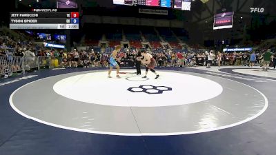157 lbs Champ. Rd Of 128 - Jett Fanucchi, TX vs Tyson Spicer, OH