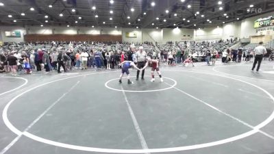 87 lbs Consolation - Axtyn Dolbear, Golden Afro vs Bentley Hicks, Cottage Grove WC
