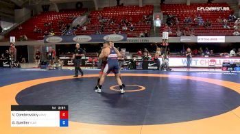 82 lbs Quarterfinal - Vladyslav Dombrovskiy, Army (WCAP) vs Geordon Speiller, Florida Jets