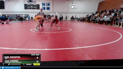 Elite 149 lbs Cons. Round 5 - Kain Sanders, Minnesota State Mankato vs Kael Scranton, Coe