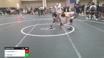 157 lbs Round Of 128 - Hayden Escovedo, Dark Horse WC vs Kaizen Detoles, Edge WC