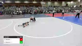 43 lbs Quarterfinal - Carter Moreno, Top Fuelers vs Leo Navarro, Legacy Elite WC