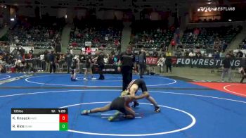 105 lbs Semifinal - Kyler Knaack, Iawc vs Ryan Rios, Sunkist Kids/Monster Garage