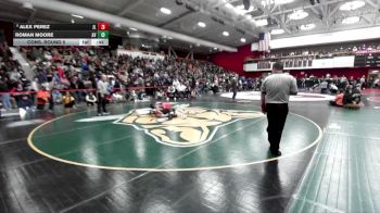 126 lbs Cons. Round 5 - Alex Perez, James Logan vs Roman Moore, Amador Valley