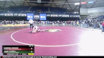 143 lbs Semifinal - Addie Russell, Ascend Wrestling Academy vs Audrina Rendon, Victory Wrestling-Central WA