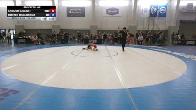 59 lbs Cons. Quarters - Camden Balliett, RWC - Roy Wrestling Club vs Tristen Mullineaux, Sunnyside Wrestling Academy
