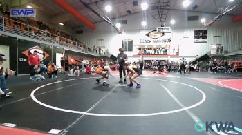 138 lbs Rr Rnd 2 - Abby Glover, Sallisaw Takedown Club vs Payton Sampley, Roland Youth League Wrestling