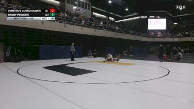 125 lbs Consi-qtrs - Demetrios Gourgoulianis, Bel Air vs Danny Principe, Cliffside Park