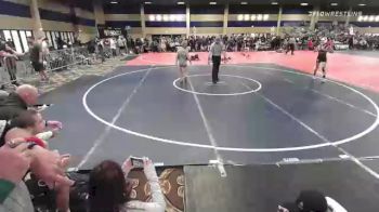 95 lbs Consi Of 8 #1 - Rikki Villasenor, Silverback WC vs Cael Staggs, NV Elite