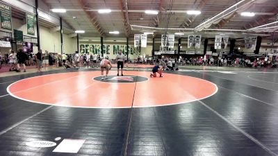 190 lbs Quarterfinal - David Carey, West Springfield vs Hugo Hernandez, Viking Wrestling Club