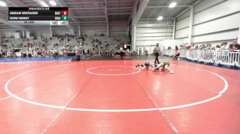 90 lbs Rr Rnd 1 - Abram Whitaker, North Carolina National Team Blue vs John Kenny, Broad Axe Green