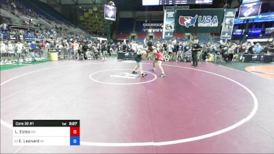 175 lbs Cons 32 #1 - Lucas Estes, MO vs Eli Leonard, WI