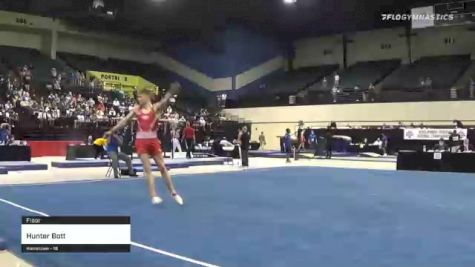 Hunter Bott - Floor - 2021 USA Gymnastics Development Program National Championships