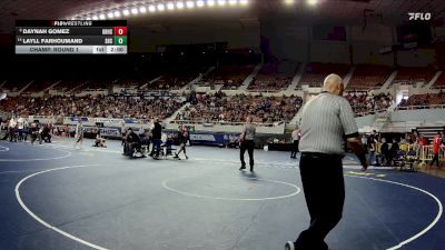 114-D1 Champ. Round 1 - Daynah Gomez, Gila Ridge High School vs Layll Farhoumand, Sunnyslope High School