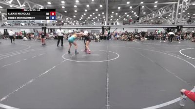 130 lbs Round 2 (6 Team) - Alexis Nicholas, Team Diamond Fish vs Reese Montgomery, Central Pennies Power