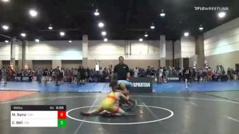 160 lbs Consolation - Michael Sainz, Florida vs Corey Bell, Virginia Wrestling Academy