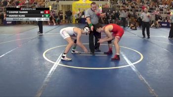 128 lbs Cons. Round 3 - Cooper Tanner, Westfall vs Hunter Kline, Upgraded Industries
