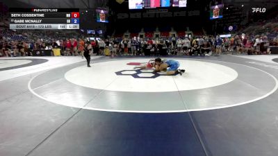 175 lbs Champ. Rd Of 64 - Seth Cossentine, MN vs Gabe McNally, OH