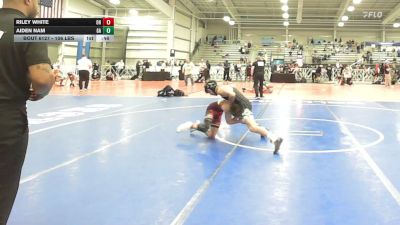 106 lbs Consi Of 64 #1 - Riley White, OH vs Aiden Nam, GA
