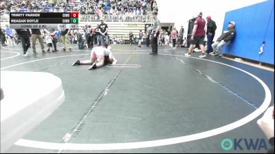 126 lbs Consi Of 8 #2 - Trinity Parker, Cowboy Wrestling Club vs Reagan Doyle, Cowboy Wrestling Club