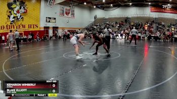 190 lbs Cons. Round 3 - Kemarion Wimberly, Elyria vs Blake Elliott, East Knox