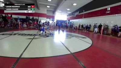 Boys 108 lbs Quarterfinal - Jaiden Chavez, Orland Boys vs Jaxon Headrick, Shasta Boys
